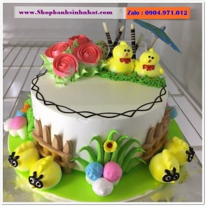 Bánh Sinh Nhật Con Gà Tuổi Dậu - V62